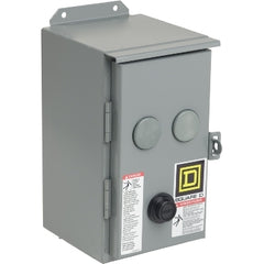 Square D 9991SCA11 NEMA Contactor and NEMA Motor Starter, Type S, nonreversing, enclosure, for NEMA Size 00, 0 and 1, NEMA 12/3R | Blackhawk Supply