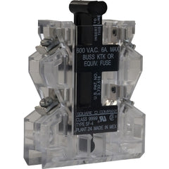 Square D 9999SF4 NEMA Motor Starter and contactor, Type S, fuse holder kit, 6A, 600 VAC, Type M fuse, two fuses, NEMA 00 to 7 | Blackhawk Supply