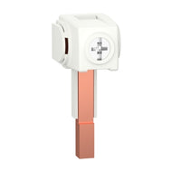 A9XPCM04 | Set of 4 connectors 100A monoconnect for 3P+N comb busbar | Square D