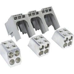 Square D AL1200P25K Circuit breaker accessory, PowerPacT P, lug kit, mechanical, 800A to 1200A, 3/0 AWG to 500kcmil, aluminum, qty 3 | Blackhawk Supply