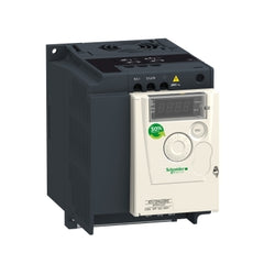 Square D ATV12HU15M3 Variable Speed Drive ATV12, 1.5kW, 2HP, 200 to 240V, 3 Phase, with Heat Sink  | Blackhawk Supply