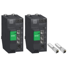 Square D BMEH584040K redundant processor kit, Modicon M580, 16MB, 61 Ethernet devices, 16 Remote I/O racks (X80 & Quantum I/O) | Blackhawk Supply