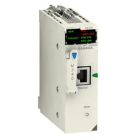 BMXNOE0110 | Ethernet TCP/IP network module, Modicon M340 automation platform, flash memory card, internal RAM 16 Mb, 1 x RJ45 10/100 | Square D