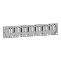 BMXXBP1200 | rack, Modicon M340 automation platform, 12 slots, panel, plate or DIN rail mounting | Square D