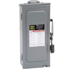 Square D D322NRB Single Throw Fusible Safety Switch, 60A, NEMA 3R, 3-Poles, 240V | Blackhawk Supply