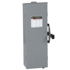 Square D DT361RB Safety switch, double throw, fusible, 30A, 600VAC/VDC, 3 poles, 20hp, NEMA 3R, bolt on provision | Blackhawk Supply