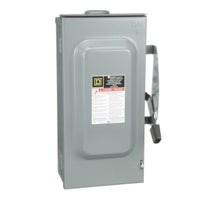 DU323RB | Safety switch, general duty, non fusible, 100A, 3 wire, 3 poles, 30hp, 240VAC, Type 3R, bolt on hub provision | Square D