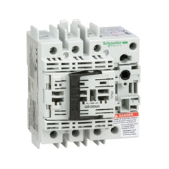 Square D GS1DDU3 Disconnect Switch, fuse body GS1,TeSys GS,3 poles, UL, 30 A,fuse size CC | Blackhawk Supply