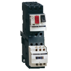 Square D GV2ME10 TeSys GV2 Circuit Breaker, Thermal Magnetic, 3-Pole, 6.3A, 690VAC, Screw Clamp Terminals, IP20 | Blackhawk Supply