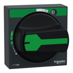 Square D GVAPB65 Rotary handle, TeSys Deca-GV3-U, IP65, black handle, without trip indication | Blackhawk Supply