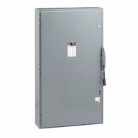 H225N | FUSIBLE SWITCH HD 240V 400A 2P NEMA1/NEUTRAL | Square D