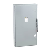 H225NR | Safety switch, heavy duty, fusible, 400A, 3 wire, 2 poles, 1 neutral, 125hp, 240VAC/250VDC, Type 3R | Square D