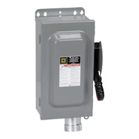 H362AWH | SWITCH FUSIBLE HD 60A HUBBELLOCK RECEPT | Square D (OBSOLETE)