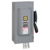 H362AWH | SWITCH FUSIBLE HD 60A HUBBELLOCK RECEPT | Square D (OBSOLETE)