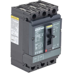 Square D HDL36015 PowerPact H Frame Molded Case Circuit Breaker, Thermal-magnetic, 15A, 3-Poles, 600V, 14kA | Blackhawk Supply