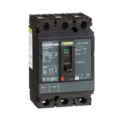 Square D HDL36080 Circuit breaker, PowerPact H, thermal magnetic, 80A, 3 pole, 600V, 14kA | Blackhawk Supply