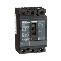 HDL36125 | PowerPact H Frame Molded Case Circuit Breaker, Thermal-magnetic, 125A, 3-Poles, 600V, 14kA | Square D