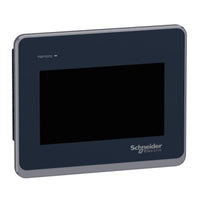 HMIST6200 | 4 IN W touch panel display, 1COM, 1Ethernet, USB host & device, 24VDC | Square D by Schneider Electric
