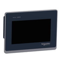 HMIST6400 | 7 IN W touch panel display, 2COM, 2Ethernet, USB host & device, 24VDC | Square D by Schneider Electric