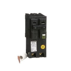 Square D HOM215CAFI Mini circuit breaker, Homeline, 15A, 2 pole, 120 VAC, 10 kA AIR, combo arc fault, pigtail neutral, plug in mount | Blackhawk Supply