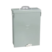 HOM612L100RB | Load center, Homeline, 1 phase, 6 spaces, 12 circuits, 100A fixed main lugs, NEMA3R | Square D