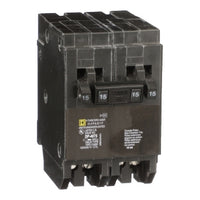 HOMT1515220 | Tandem miniature circuit breaker, Homeline, 2 x 1 pole at 15A, 1 x 2 pole at 20A, 120/240 VAC, 10 kA AIR, plug in | Square D by Schneider Electric