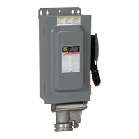HU362AWC | SWITCH NONFUSIBLE HD 60A CR-HI RECEP | Square D