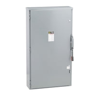 HU365R | Safety switch, heavy duty, non fusible, 400A, 3 wire, 3 poles, 350hp, 600VAC/DC, Type 3R | Square D