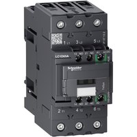LC1D65AKUE | TeSys D contactor 3P 65A AC-3 up to 440V coil 100-250V AC/DC EverLink | Square D