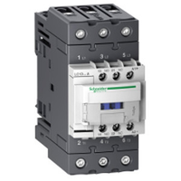 LC1D65AU7 | TeSys D Contactor, 3-Poles (3 NO), 65A, 240V AC Coil, Non-Reversing | Square D