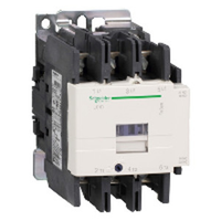 LC1D80G6 | TeSys D Contactor, 3-Poles (3 NO), 80A, 120V AC Coil, Non-Reversing | Square D