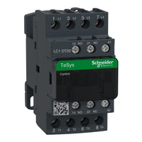 LC1DT20B7 | TeSys D Contactor, 4-Poles (4 NO), 20A, 24V AC Coil, Non-Reversing | Square D by Schneider Electric