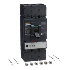 Square D LDL36400U31X Circuit breaker, PowerPact L, Micrologic 3.3, 400A, 3 poles, 600 V, 14 kA, 80% rated | Blackhawk Supply