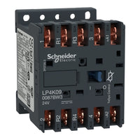 LP4K090087BW3 | Contactor, TeSys K, 4P, 2 NO + 2 NC, AC-1, lt or eq to 440V, 20A, 24VDC coil | Square D