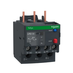 Square D LRD32 Overload Relay: TeSys D, Class 10 with Single Phase Sensor, Trip 23A to 32A, For use with LC1D25 thru LC1D32 | Blackhawk Supply