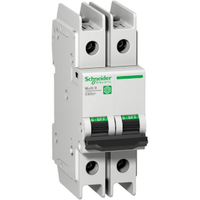 M9F12216 | Multi 9 Miniature Circuit Breaker, 16A, 2-Pole, 10kA, 415 VAC | Square D