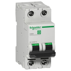 Square D M9F14210 Miniature circuit breaker (MCB), Multi9 C60H, 2P, 10A, C curve, 15kA (IEC/EN 60947-2) | Blackhawk Supply
