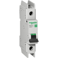 M9F43104 | Multi 9 Miniature circuit-breaker C60BP, 1P, 4 A, D Curve, 277 V, 10 kA, UL 489 | Square D by Schneider Electric