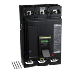 Square D MJL36600 Circuit Breaker, PowerPact M, electronic trip, 600A, 3 poles, 25 kA, 600 V, lugs both ends, ABC phasing | Blackhawk Supply