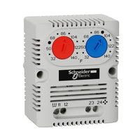 NSYCCOTHDF | ClimaSys CC, double thermostat 250V, range of temperature 0…60 deg C, 1NO/NC, deg F | Square D