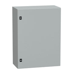 Square D NSYCRN86300 Spacial CRN Plain Door Without Mount Plate, H800xW600xD300, IP66, IK10, Grey RAL7035  | Blackhawk Supply