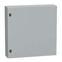 NSYCRN88200 | Spacial CRN Plain Door Enclosure w/o Mounting Plate. H800xW800xD200 IP66 IK10 RAL7035 | Square D
