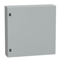 NSYCRN88200P | Spacial CRN Plain Door With Mount Plate, H800xW800xD200, IP66, IK10, Grey RAL7035 | Square D