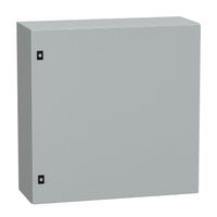 NSYCRN88300 | Spacial CRN Plain Door Without Mount Plate, H800xW800xD300, IP66, IK10, Grey RAL7035 | Square D