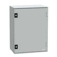 NSYPLM43G | Thalassa Wall-Mounting Enclosure, Polyester Monobloc, IP66, 430Hx330Wx200Dmm, Grey RAL 7035 | Square D