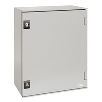 NSYPLM43G | Thalassa Wall-Mounting Enclosure, Polyester Monobloc, IP66, 430Hx330Wx200Dmm, Grey RAL 7035 | Square D