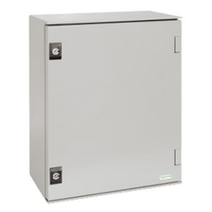 Square D NSYPLM43G Thalassa Wall-Mounting Enclosure, Polyester Monobloc, IP66, 430Hx330Wx200Dmm, Grey RAL 7035 | Blackhawk Supply