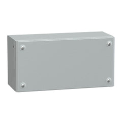 Square D NSYSBM153012 Metal Industrial Box Plain Door H150xW300xD120 IP66 IK10 RAL 7035  | Blackhawk Supply