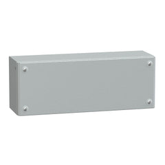 Square D NSYSBM154012 Metal Industrial Box Plain Door H150xW400xD120 IP66 IK10 RAL 7035  | Blackhawk Supply