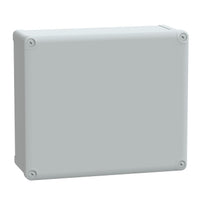 NSYTBP342912 | Thalassa Multi-purpose Industrial Box, 341mm H x 291mm W x 128mm D, Wall Mount, Grey, IP66 | Square D